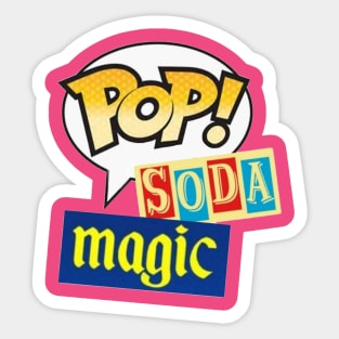 Pops Soda Magic Sticker